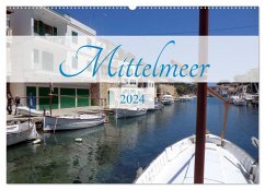 Mittelmeer 2024 (Wandkalender 2024 DIN A2 quer), CALVENDO Monatskalender