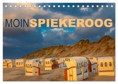 Moin Spiekeroog (Tischkalender 2024 DIN A5 quer), CALVENDO Monatskalender