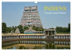 Indiens Tempel und Paläste (Wandkalender 2024 DIN A3 quer), CALVENDO Monatskalender