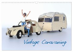 Vintage Caravaning (Wandkalender 2024 DIN A3 quer), CALVENDO Monatskalender