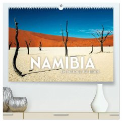 Namibia - Ein Paradies auf Erden. (hochwertiger Premium Wandkalender 2024 DIN A2 quer), Kunstdruck in Hochglanz