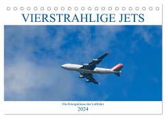 Vierstrahlige Jets (Tischkalender 2024 DIN A5 quer), CALVENDO Monatskalender