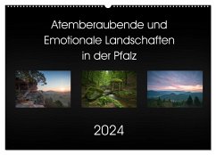 Atemberaubende und Emotionale Landschaften in der Pfalz (Wandkalender 2024 DIN A2 quer), CALVENDO Monatskalender