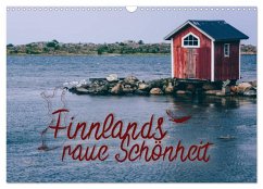 Finnlands raue Schönheit (Wandkalender 2024 DIN A3 quer), CALVENDO Monatskalender - Trefoil, Simeon