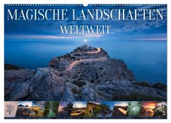 Magische Landschaften Weltweit (Wandkalender 2024 DIN A2 quer), CALVENDO Monatskalender