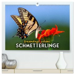 Traumhaft schöne Schmetterlinge (hochwertiger Premium Wandkalender 2024 DIN A2 quer), Kunstdruck in Hochglanz