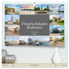 Friedrichshafen Impressionen (hochwertiger Premium Wandkalender 2024 DIN A2 quer), Kunstdruck in Hochglanz