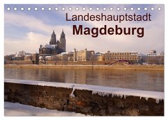 Landeshauptstadt Magdeburg (Tischkalender 2024 DIN A5 quer), CALVENDO Monatskalender