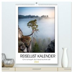 Reiselust Kalender (hochwertiger Premium Wandkalender 2024 DIN A2 hoch), Kunstdruck in Hochglanz