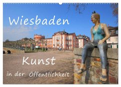 Wiesbaden Kunst in der Öffentlichkeit (Wandkalender 2024 DIN A2 quer), CALVENDO Monatskalender