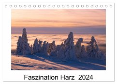 Faszination Harz 2024 (Tischkalender 2024 DIN A5 quer), CALVENDO Monatskalender