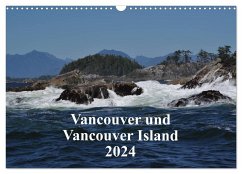 Vancouver und Vancouver Island 2024 (Wandkalender 2024 DIN A3 quer), CALVENDO Monatskalender - Franz, Ingrid