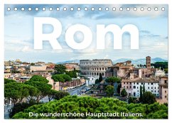 Rom - Die wunderschöne Hauptstadt Italiens. (Tischkalender 2024 DIN A5 quer), CALVENDO Monatskalender