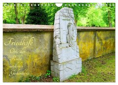 Friedhöfe - Orte der Ruhe und des Gedenkens (Wandkalender 2024 DIN A4 quer), CALVENDO Monatskalender