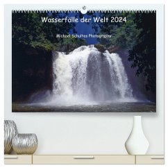 Wasserfälle der Welt 2024 (hochwertiger Premium Wandkalender 2024 DIN A2 quer), Kunstdruck in Hochglanz
