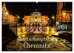 Kulturhauptstadt Chemnitz (Wandkalender 2024 DIN A2 quer), CALVENDO Monatskalender