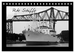 Alte Schiffe (Tischkalender 2024 DIN A5 quer), CALVENDO Monatskalender
