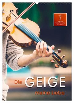 Die Geige meine Liebe (Wandkalender 2024 DIN A2 hoch), CALVENDO Monatskalender - Roder, Peter