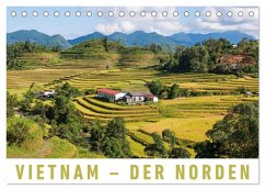 Vietnam - Der Norden (Tischkalender 2024 DIN A5 quer), CALVENDO Monatskalender