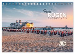 Rügen entdecken (Tischkalender 2024 DIN A5 quer), CALVENDO Monatskalender
