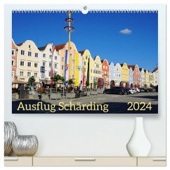 Ausflug Schärding (hochwertiger Premium Wandkalender 2024 DIN A2 quer), Kunstdruck in Hochglanz