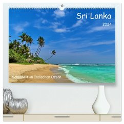 Sri Lanka, Schönheit im Indischen Ozean (hochwertiger Premium Wandkalender 2024 DIN A2 quer), Kunstdruck in Hochglanz