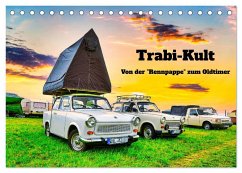 Trabi-Kult (Tischkalender 2024 DIN A5 quer), CALVENDO Monatskalender - Rogalski, Solveig