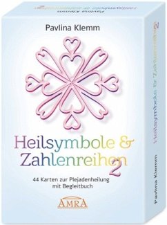 Heilsymbole & Zahlenreihen 2: Weitere 44 Karten zur Plejadenheilung mit Begleitbuch - Klemm, Pavlina