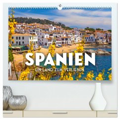 Spanien - ein Land zum Verlieben. (hochwertiger Premium Wandkalender 2024 DIN A2 quer), Kunstdruck in Hochglanz