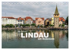Lindau am Bodensee (Tischkalender 2024 DIN A5 quer), CALVENDO Monatskalender - Schickert, Peter