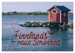Finnlands raue Schönheit (Tischkalender 2024 DIN A5 quer), CALVENDO Monatskalender - Trefoil, Simeon