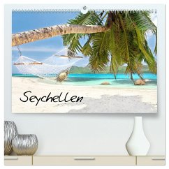 Seychellen (hochwertiger Premium Wandkalender 2024 DIN A2 quer), Kunstdruck in Hochglanz - Sturm, Jenny