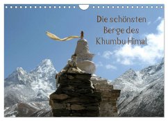 Die schönsten Berge des Khumbu Himal (Wandkalender 2024 DIN A4 quer), CALVENDO Monatskalender - Albicker, Gerhard