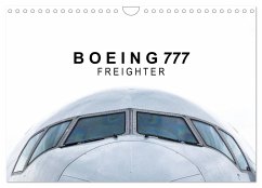 Boeing 777 Freighter (Wandkalender 2024 DIN A4 quer), CALVENDO Monatskalender - Becker, Roman