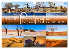 Magische Farbspiele der Wüste (Wandkalender 2024 DIN A4 quer), CALVENDO Monatskalender