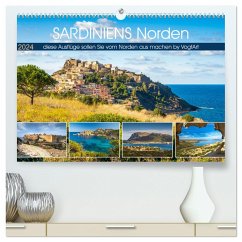 Sardiniens Norden (hochwertiger Premium Wandkalender 2024 DIN A2 quer), Kunstdruck in Hochglanz - VogtArt