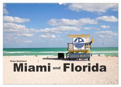 Miami und Florida (Wandkalender 2024 DIN A2 quer), CALVENDO Monatskalender