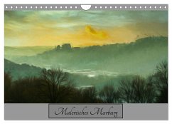 Malerisches Marburg (Wandkalender 2024 DIN A4 quer), CALVENDO Monatskalender - Kremer, Frank