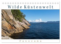 Wilde Küstenwelt - Panorama (Tischkalender 2024 DIN A5 quer), CALVENDO Monatskalender - Pechmann, Reiner