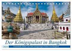 Der Königspalast in Bangkok (Tischkalender 2024 DIN A5 quer), CALVENDO Monatskalender