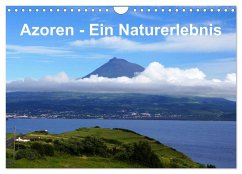 Azoren - Ein Naturerlebnis (Wandkalender 2024 DIN A4 quer), CALVENDO Monatskalender