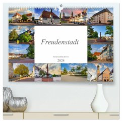 Freudenstadt Stadtansichten (hochwertiger Premium Wandkalender 2024 DIN A2 quer), Kunstdruck in Hochglanz - Meutzner, Dirk