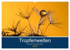 Tropfenwelten; Faszination der Makrofotografie (Wandkalender 2024 DIN A2 quer), CALVENDO Monatskalender - Jachalke, Doris