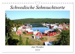 Schwedische Sehnsuchtsorte (Wandkalender 2024 DIN A4 quer), CALVENDO Monatskalender - Thomßen, Anja