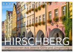 HIRSCHBERG Impressionen aus Jelenia Góra und Umgebung (Tischkalender 2024 DIN A5 quer), CALVENDO Monatskalender