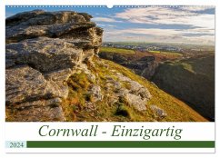 Cornwall - Einzigartig (Wandkalender 2024 DIN A2 quer), CALVENDO Monatskalender