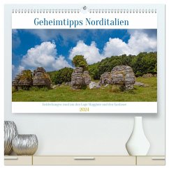 Geheimtipps Norditalien (hochwertiger Premium Wandkalender 2024 DIN A2 quer), Kunstdruck in Hochglanz