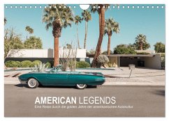 AMERICAN LEGENDS (Wandkalender 2024 DIN A4 quer), CALVENDO Monatskalender