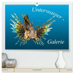 Unterwasser-Galerie (hochwertiger Premium Wandkalender 2024 DIN A2 quer), Kunstdruck in Hochglanz