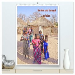 Gambia und Senegal erleben (hochwertiger Premium Wandkalender 2024 DIN A2 hoch), Kunstdruck in Hochglanz